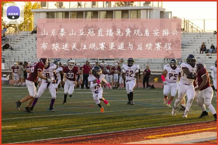 山东泰山亚冠直播免费观看安排公布 球迷关注观赛渠道与后续赛程